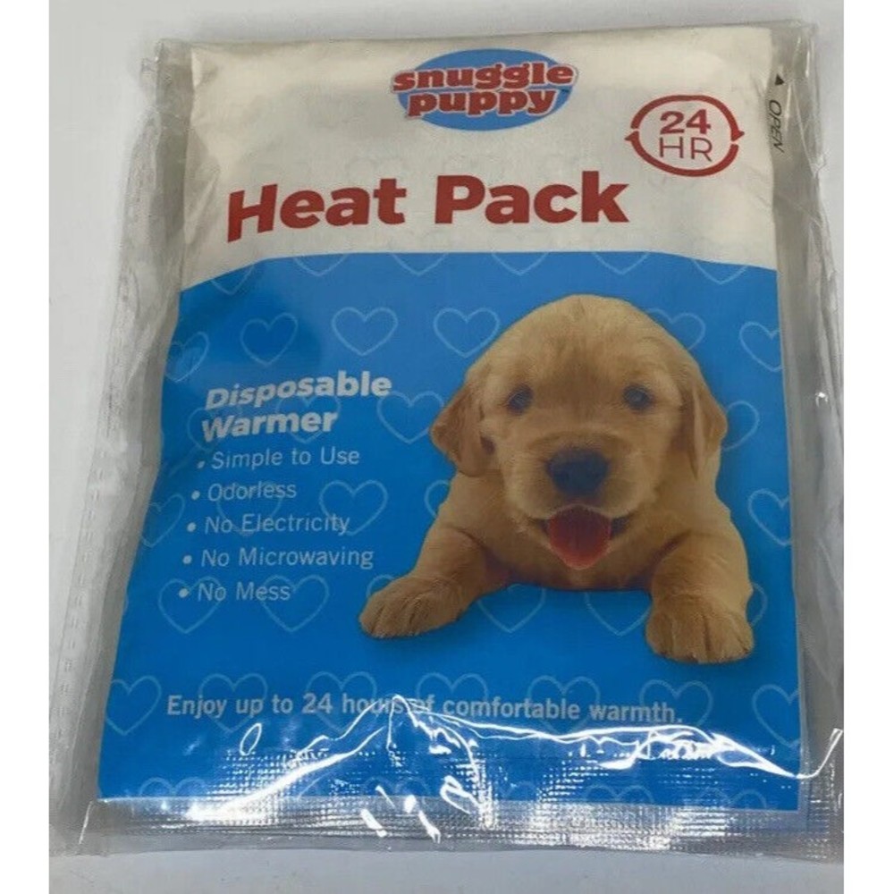 Snuggle Puppy 24 hour Heat Pack Disposable Warmer Refills pack of 3 New